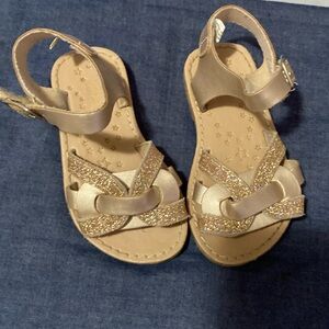 Toddler gold Harper Canyon Finely sandals